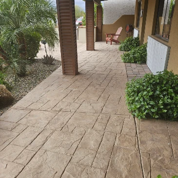 stamped decorative concrete